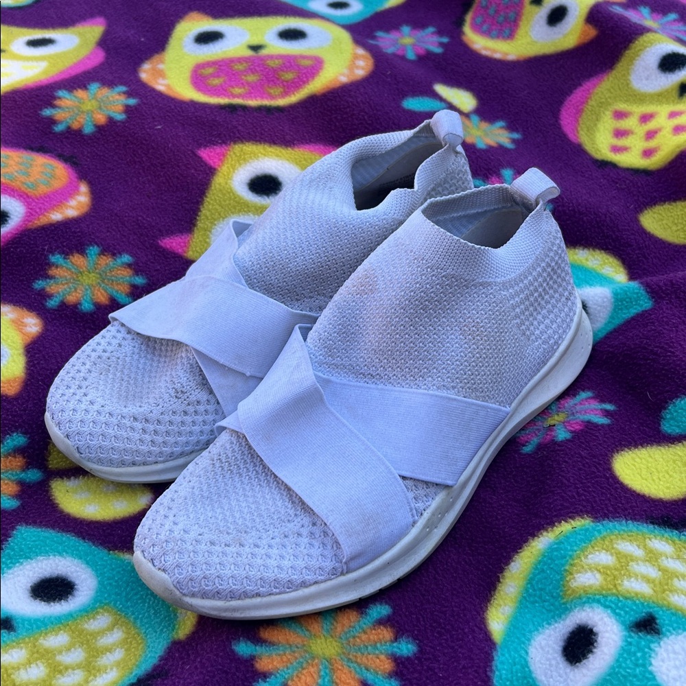Fabletics White Slip-On Sneakers